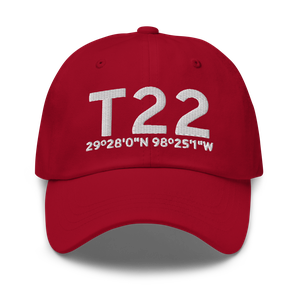 Fort Sam Houston (T22) Airport Hat