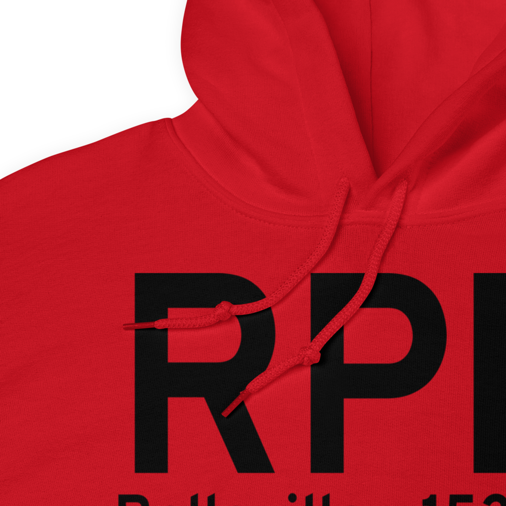 Belleville (KRPB) Airport Hoodie Sweatshirt 