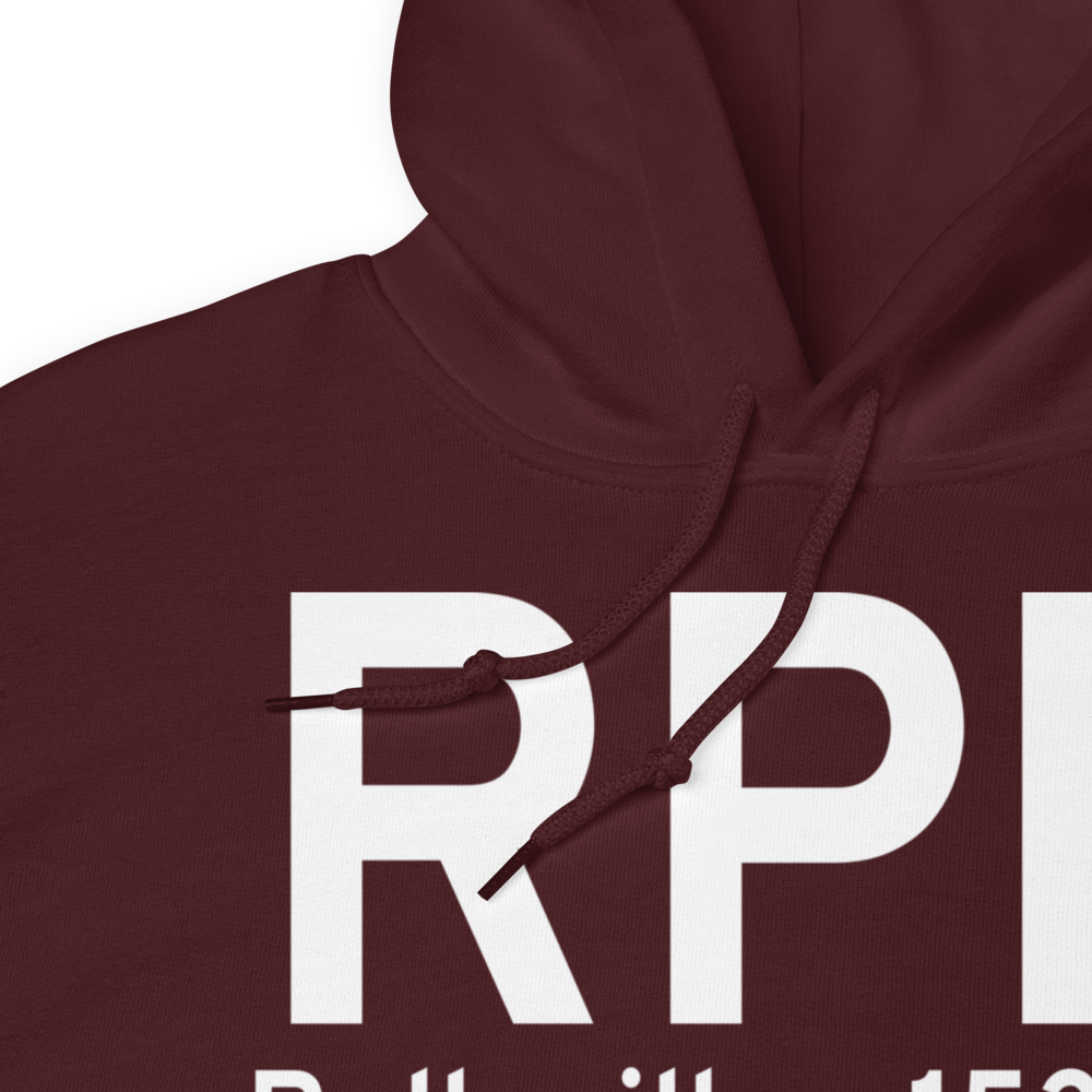 Belleville (KRPB) Airport Hoodie Sweatshirt 