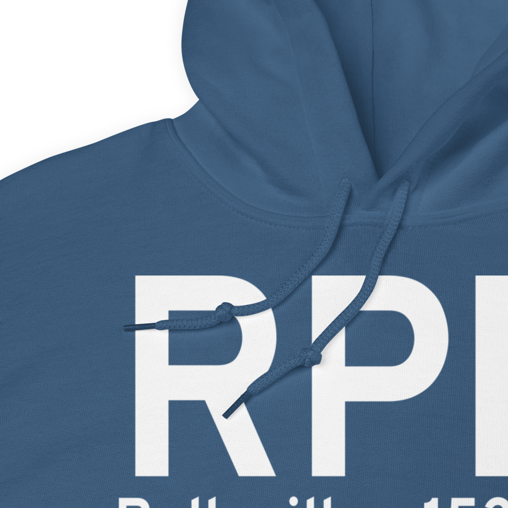 Belleville (KRPB) Airport Hoodie Sweatshirt 