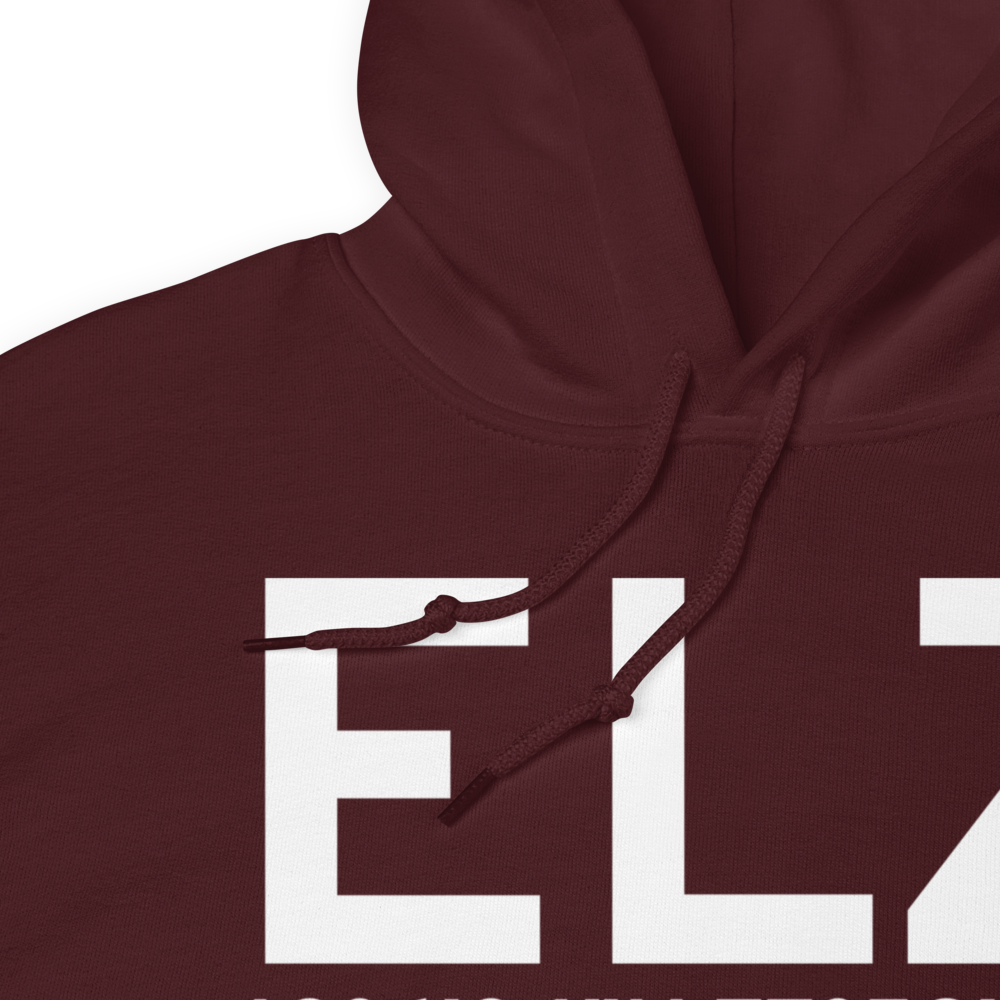 Wellsville (KELZ) Airport Hoodie Sweatshirt 