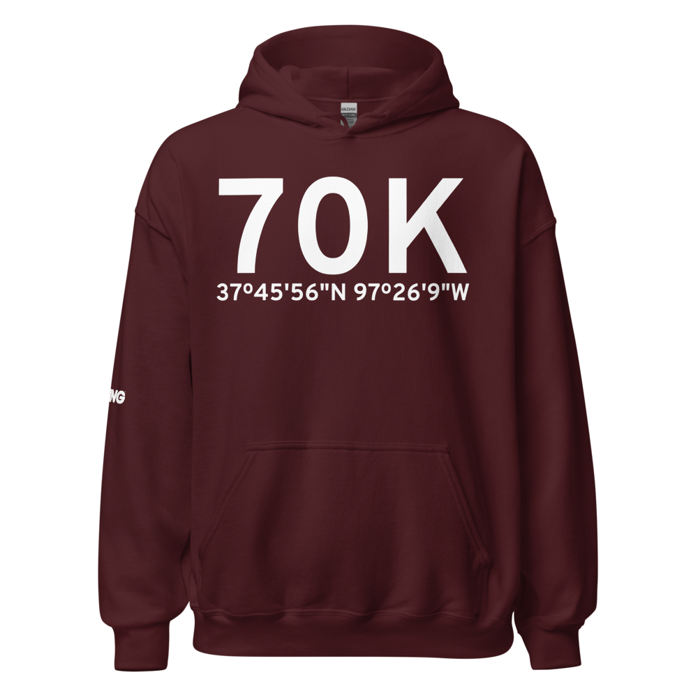 Wichita/Maize/ (70K) Airport Hoodie Sweatshirt 