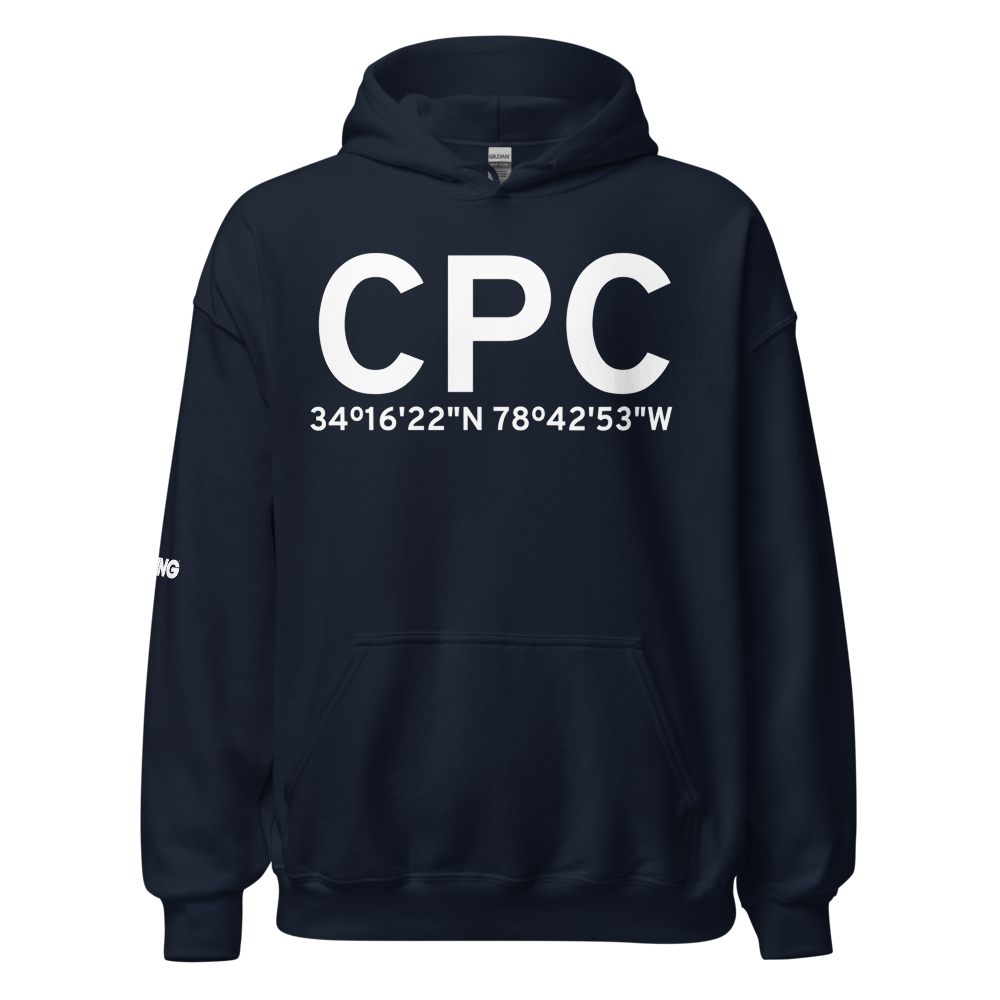 Whiteville (KCPC) Airport Hoodie Sweatshirt 