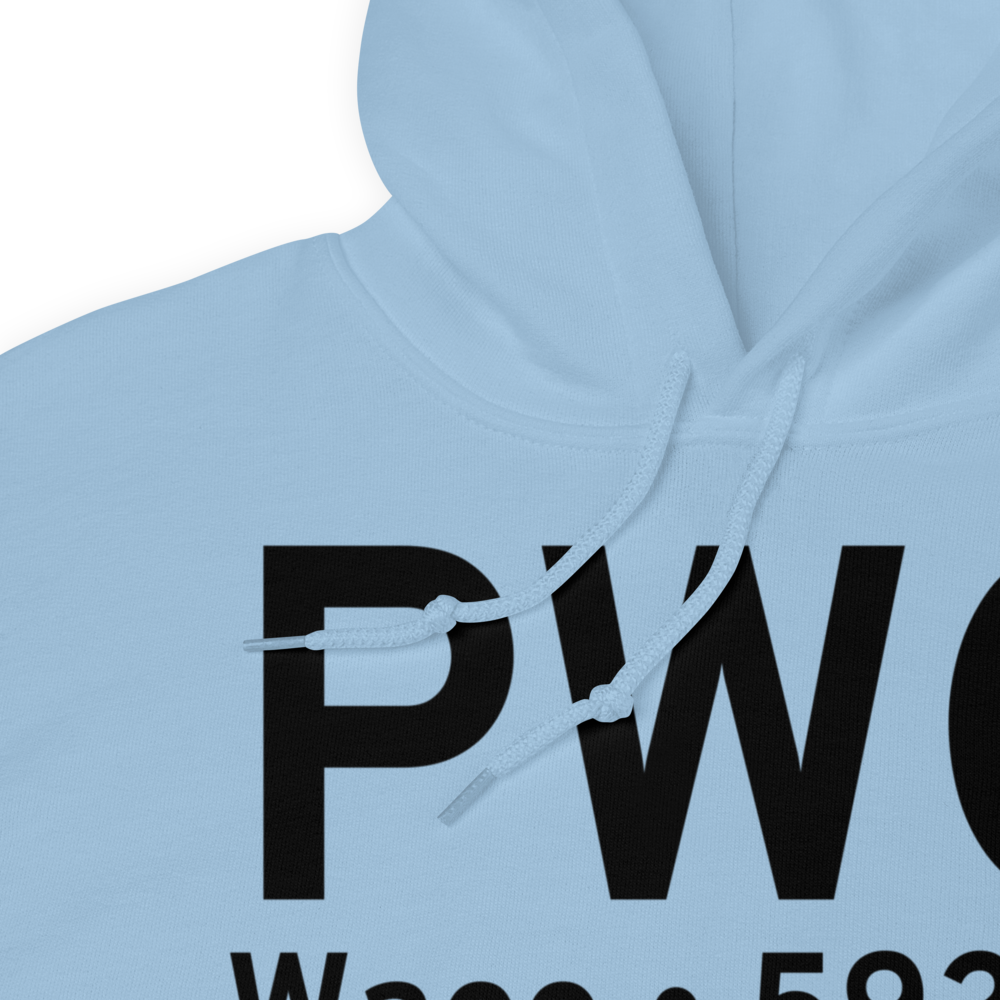Waco (KPWG) Airport Hoodie Sweatshirt 