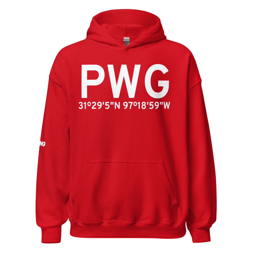 Waco (KPWG) Airport Hoodie Sweatshirt 