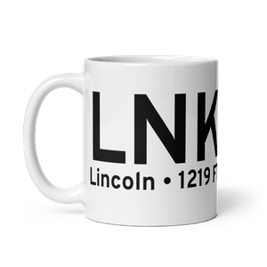 Lincoln (KLNK) Airport Mug