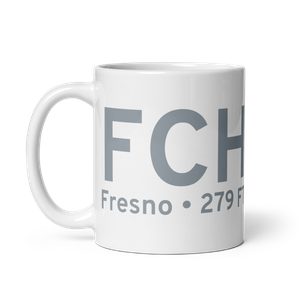 Fresno (KFCH) Airport Mug