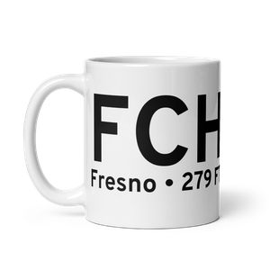 Fresno (KFCH) Airport Mug