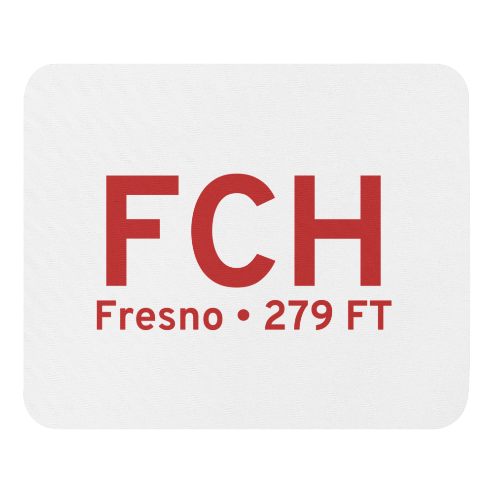 Fresno (KFCH) Airport  Mouse Pad 