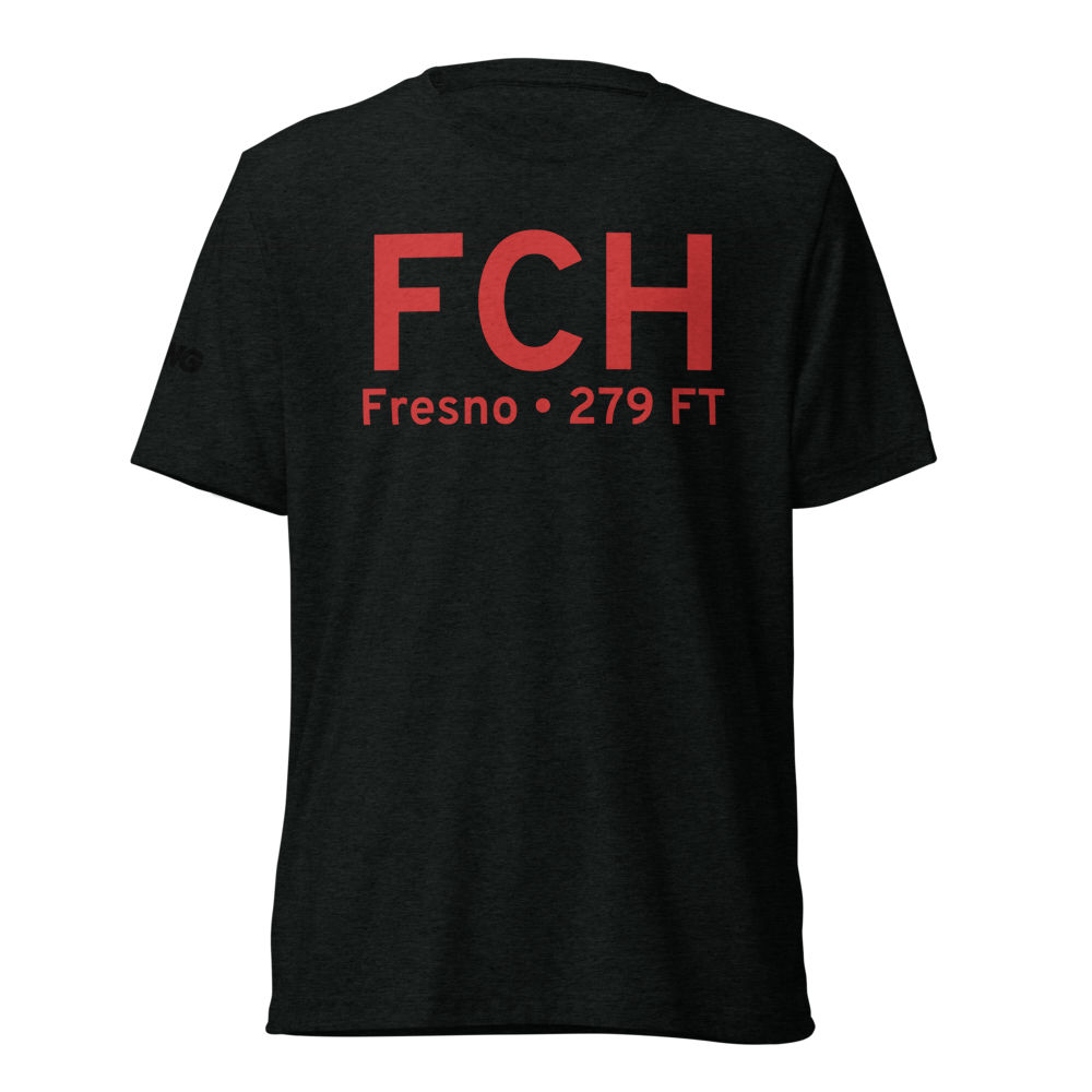 Fresno (KFCH) Airport Tri-blend T-Shirt 