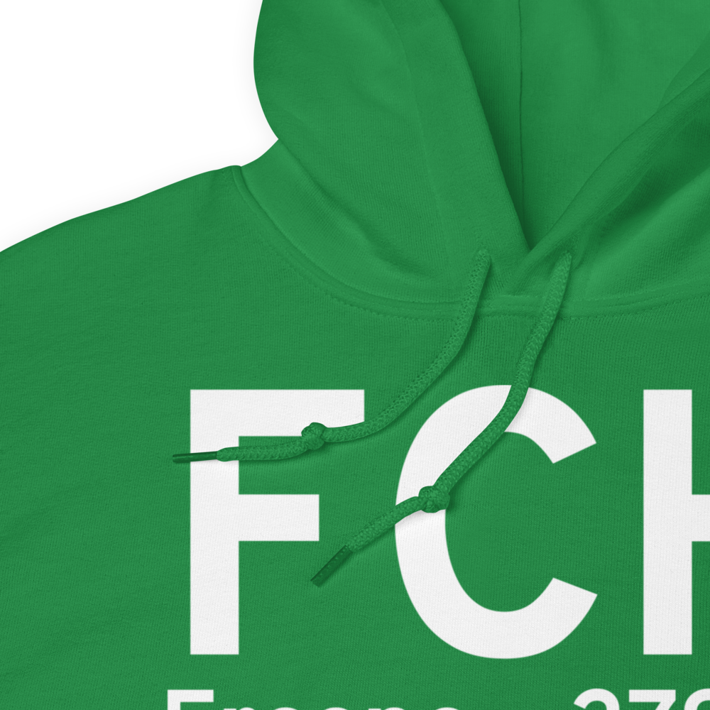 Fresno (KFCH) Airport Hoodie Sweatshirt 