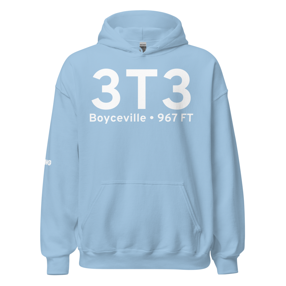 Boyceville (K3T3) Airport Hoodie Sweatshirt 
