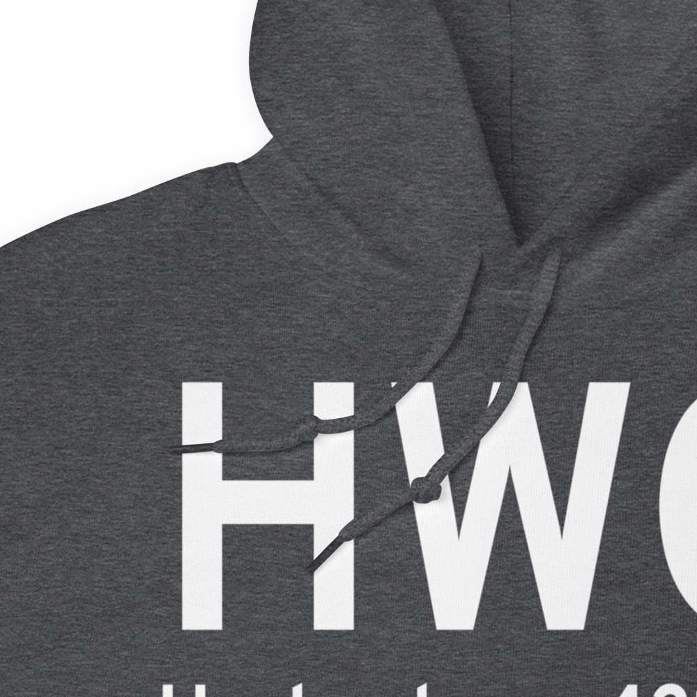 Harlowton (KHWQ) Airport Hoodie Sweatshirt 