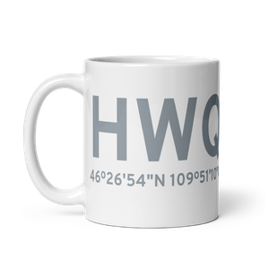 Harlowton (KHWQ) Airport Mug