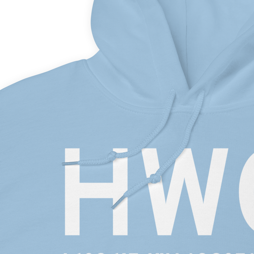 Harlowton (KHWQ) Airport Hoodie Sweatshirt 