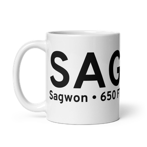 Sagwon (SAG) Airport Mug
