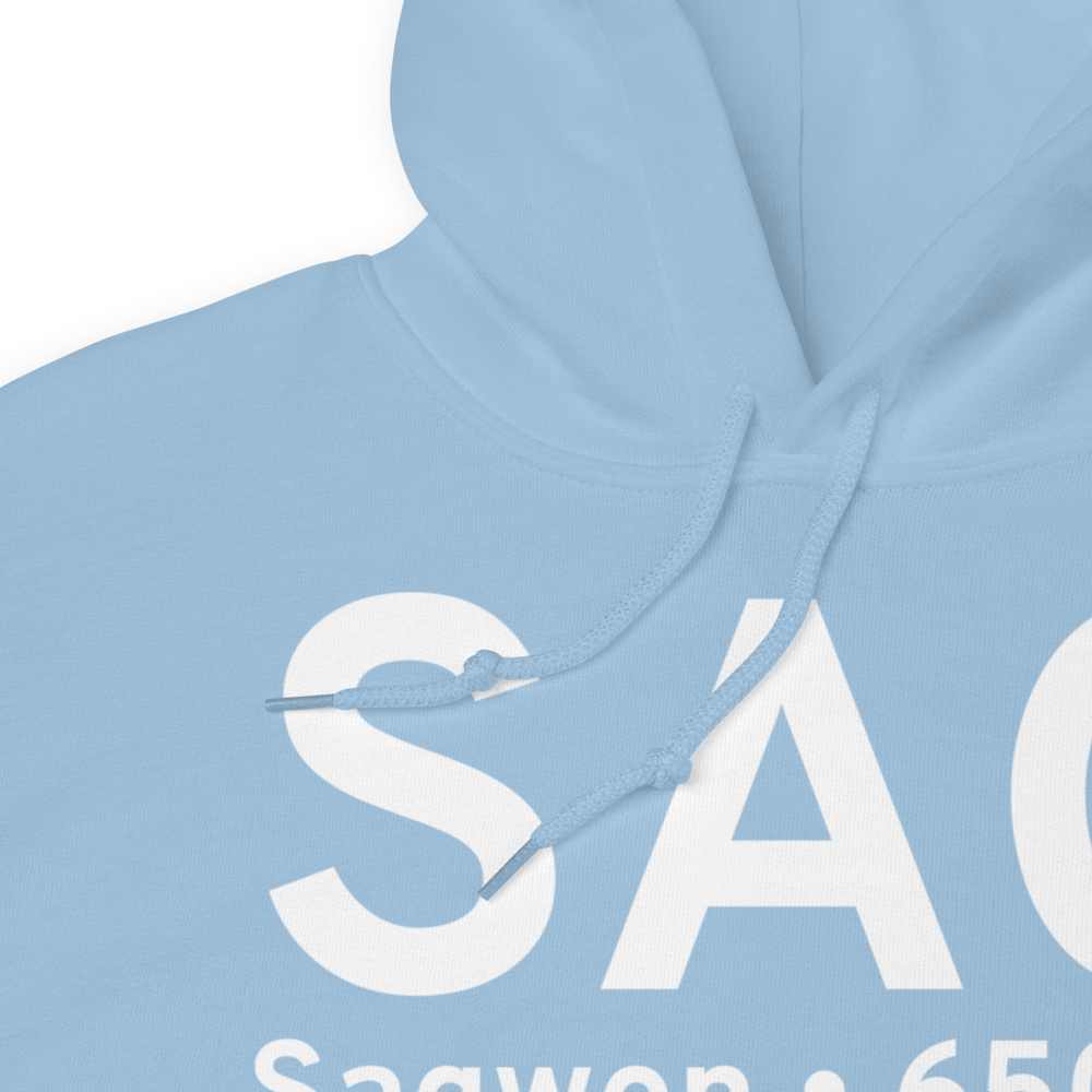 Sagwon (SAG) Airport Hoodie Sweatshirt 