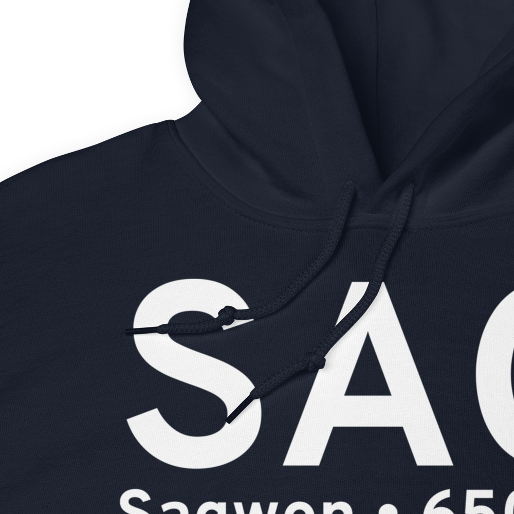Sagwon (SAG) Airport Hoodie Sweatshirt 