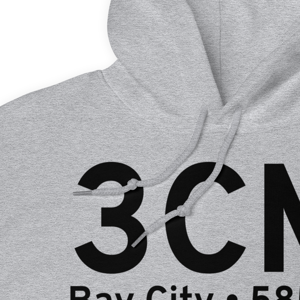 Bay City (K3CM) Airport Hoodie Sweatshirt 