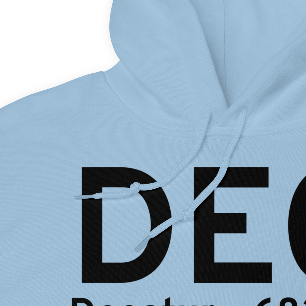 Decatur (KDEC) Airport Hoodie Sweatshirt 