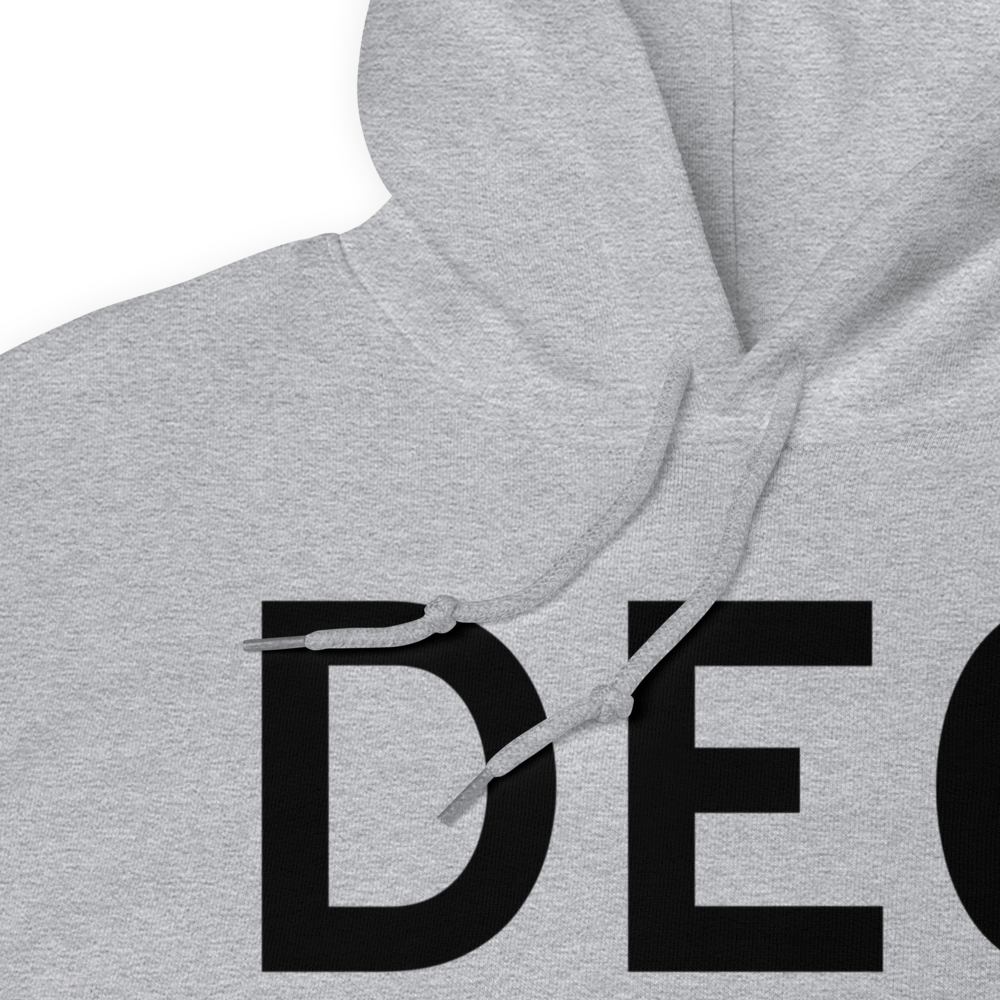 Decatur (KDEC) Airport Hoodie Sweatshirt 