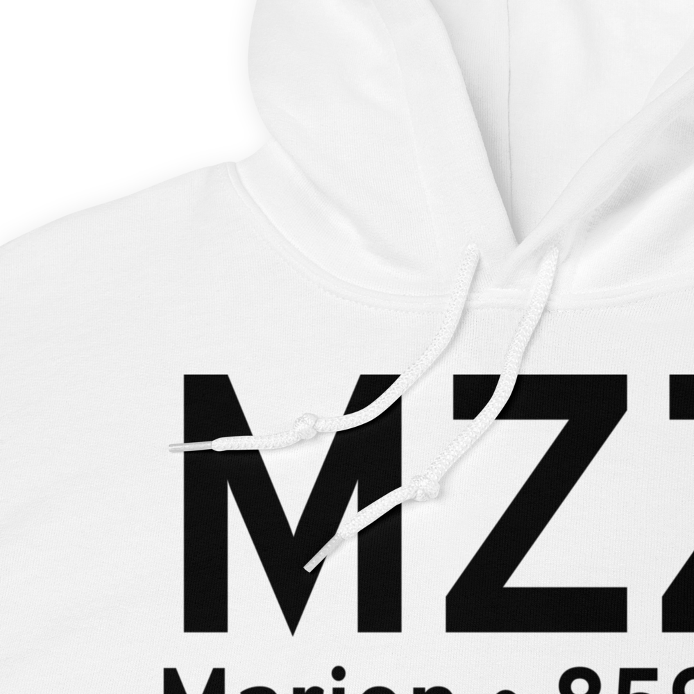 Marion (KMZZ) Airport Hoodie Sweatshirt 