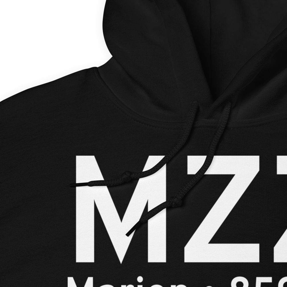 Marion (KMZZ) Airport Hoodie Sweatshirt 