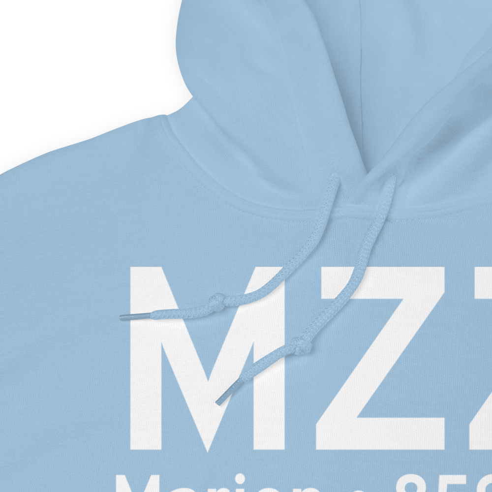 Marion (KMZZ) Airport Hoodie Sweatshirt 