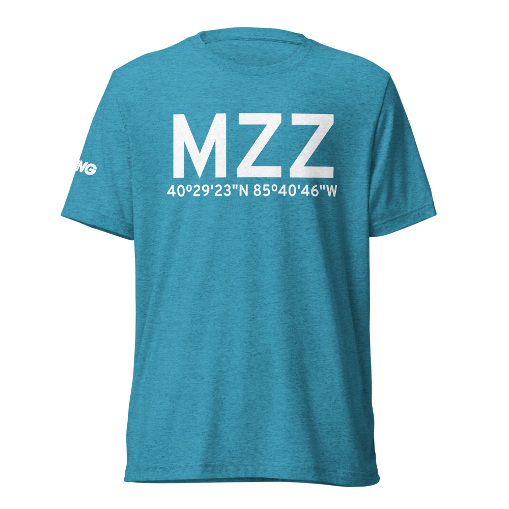 Marion (KMZZ) Airport Tri-blend T-Shirt 