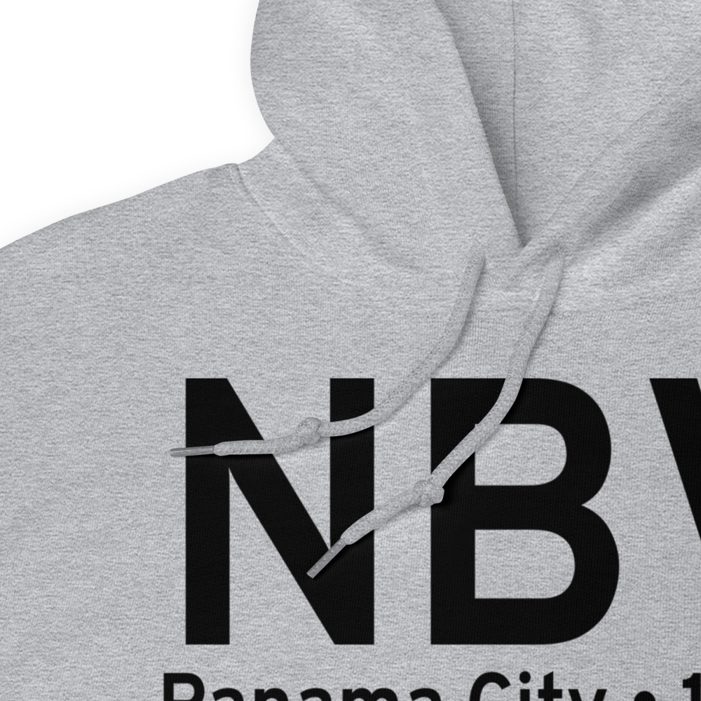 Panama City (NBV) Airport Hoodie Sweatshirt 