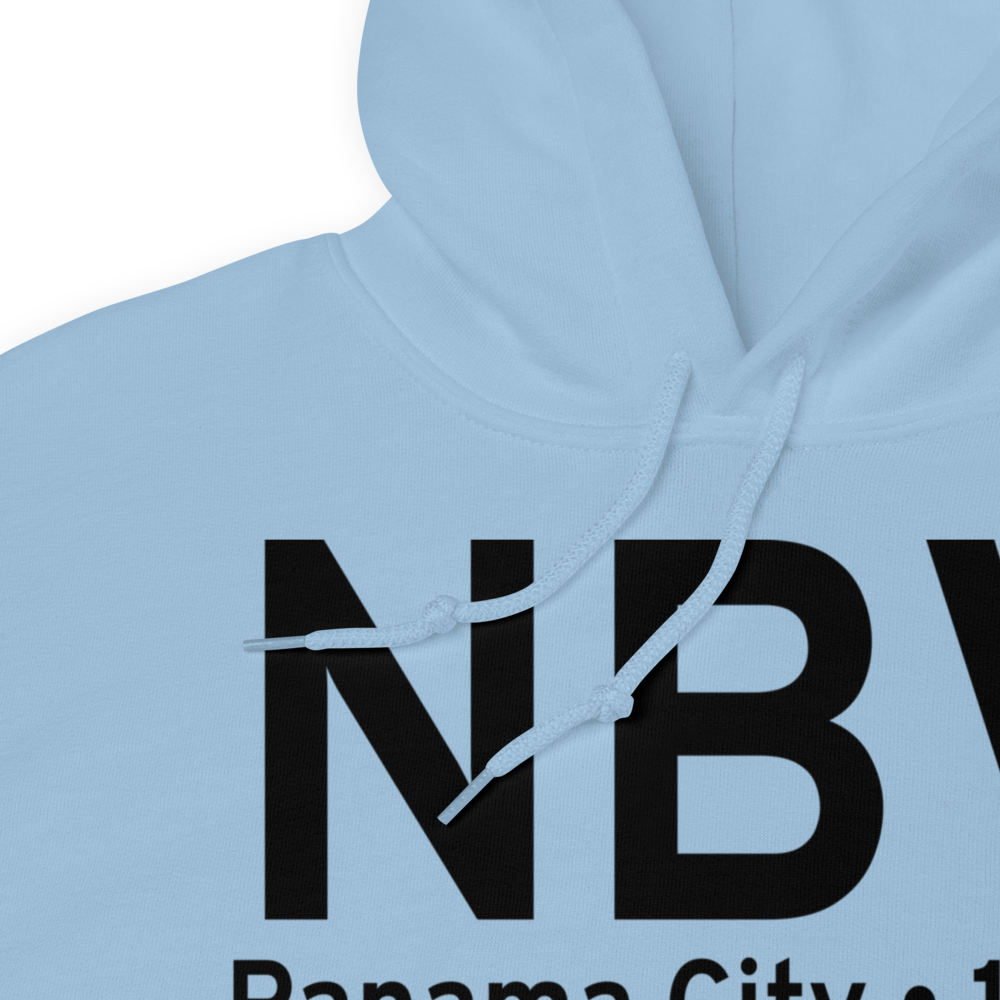 Panama City (NBV) Airport Hoodie Sweatshirt 