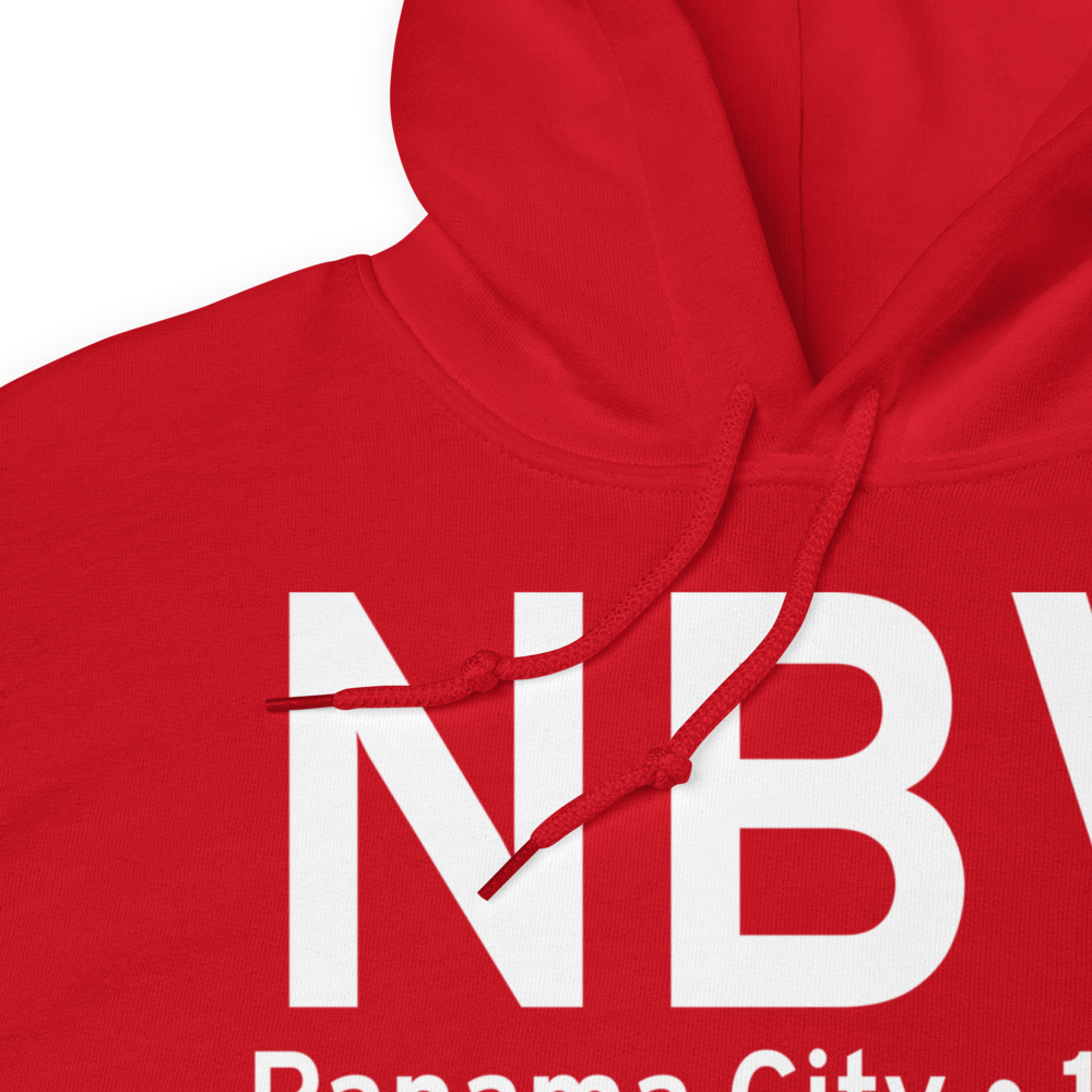 Panama City (NBV) Airport Hoodie Sweatshirt 