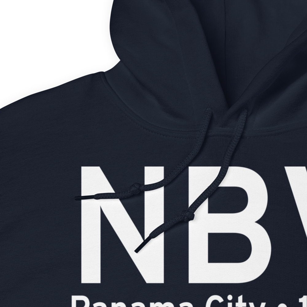 Panama City (NBV) Airport Hoodie Sweatshirt 