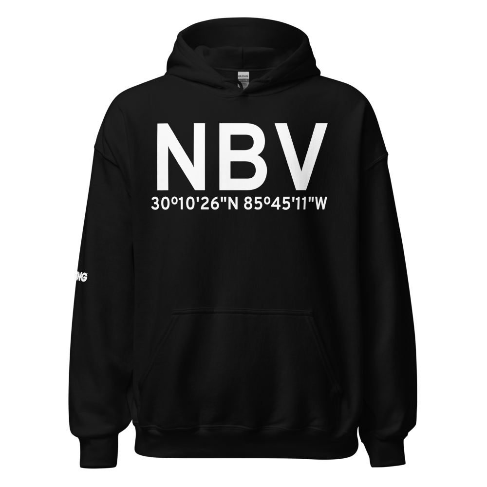 Panama City (NBV) Airport Hoodie Sweatshirt 