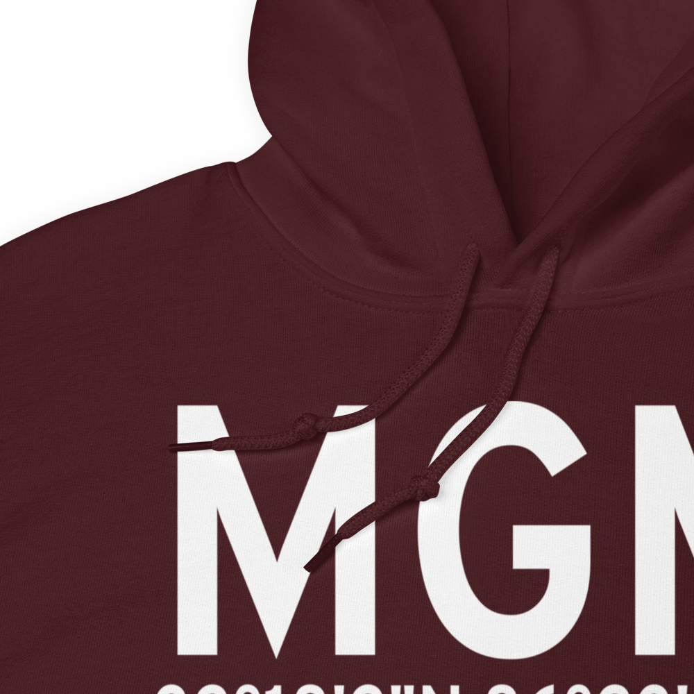 Montgomery (KMGM) Airport Hoodie Sweatshirt 