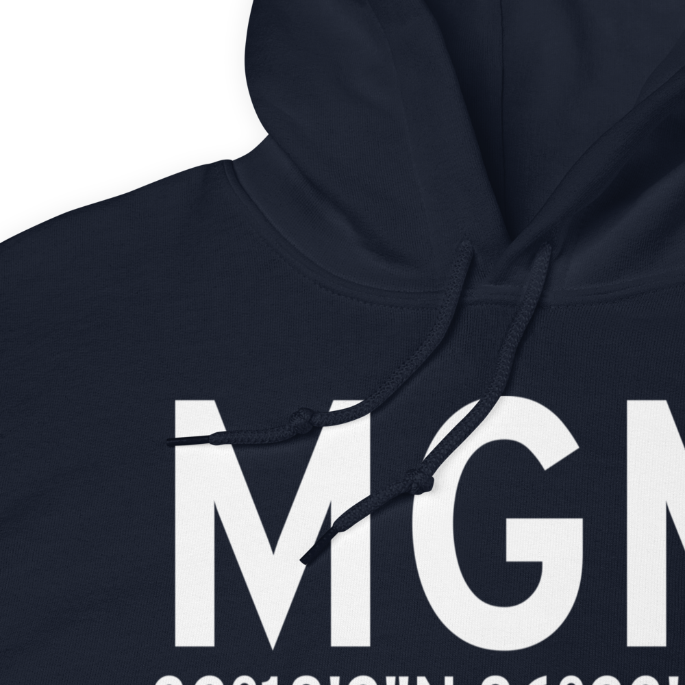 Montgomery (KMGM) Airport Hoodie Sweatshirt 