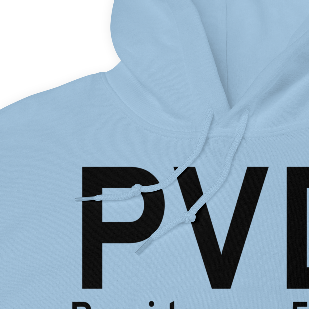 Providence (KPVD) Airport Hoodie Sweatshirt 