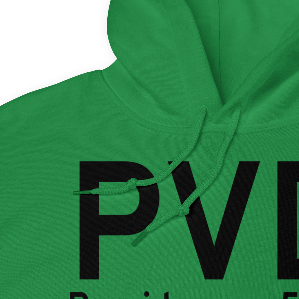 Providence (KPVD) Airport Hoodie Sweatshirt 
