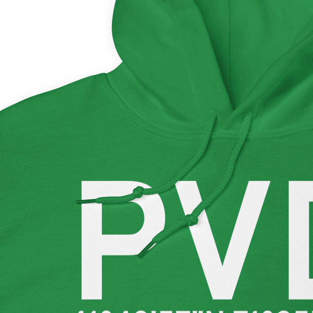 Providence (KPVD) Airport Hoodie Sweatshirt 