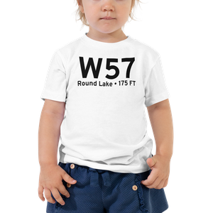 Round Lake (W57) Airport Toddler T-Shirt