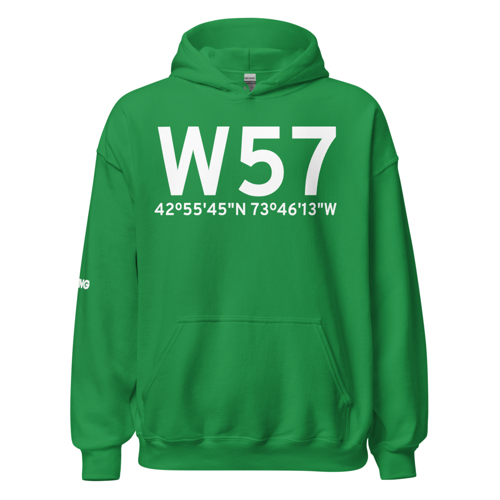 Round Lake (W57) Airport Hoodie Sweatshirt 