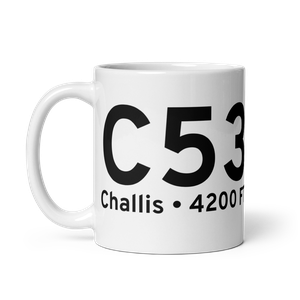 Challis (ID67) Airport Mug