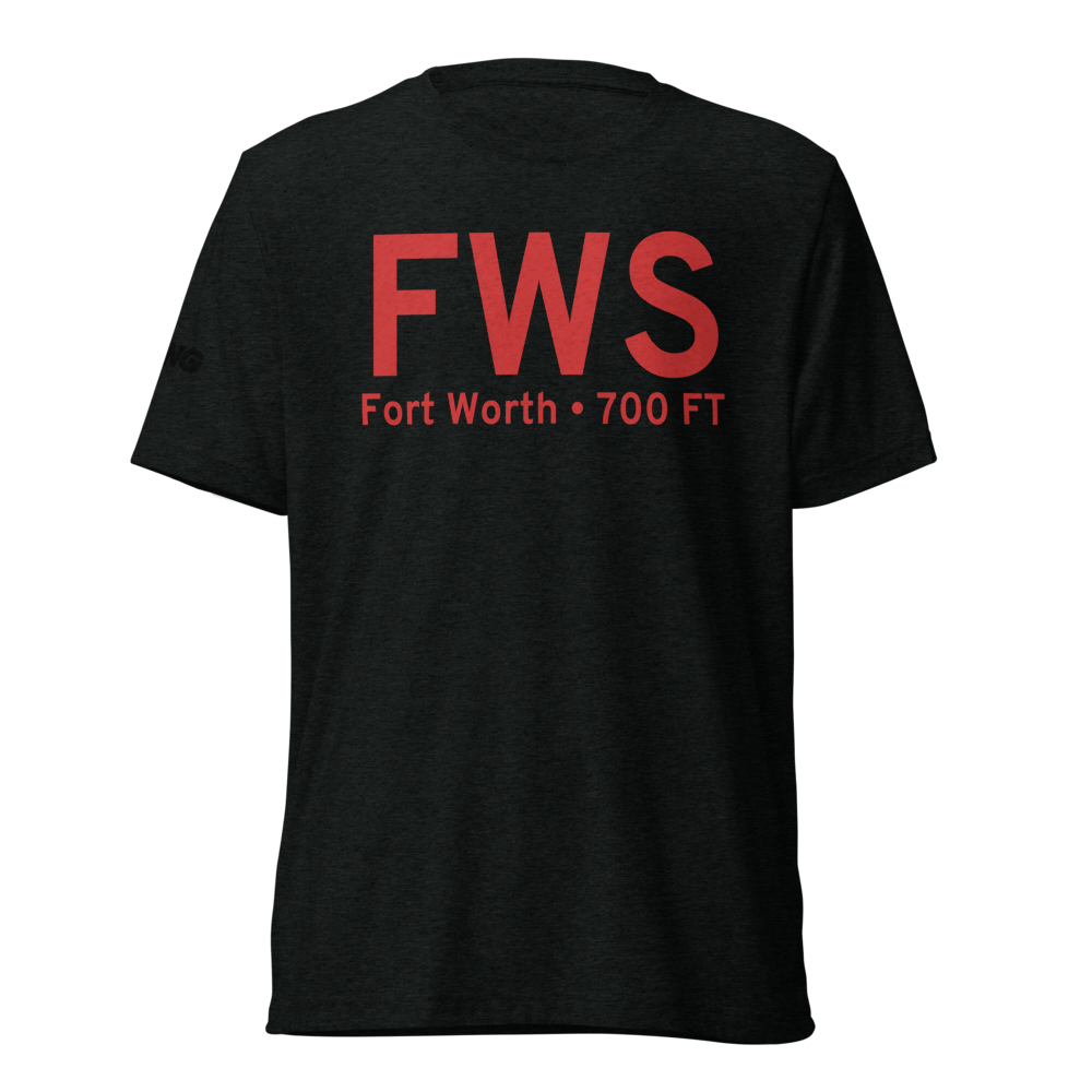 Fort Worth (KFWS) Airport Tri-blend T-Shirt 