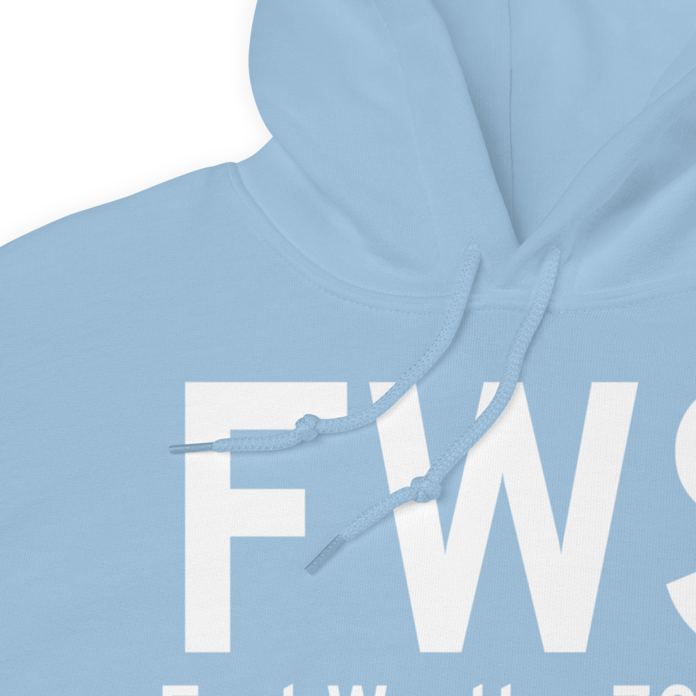 Fort Worth (KFWS) Airport Hoodie Sweatshirt 