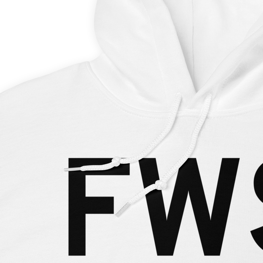 Fort Worth (KFWS) Airport Hoodie Sweatshirt 