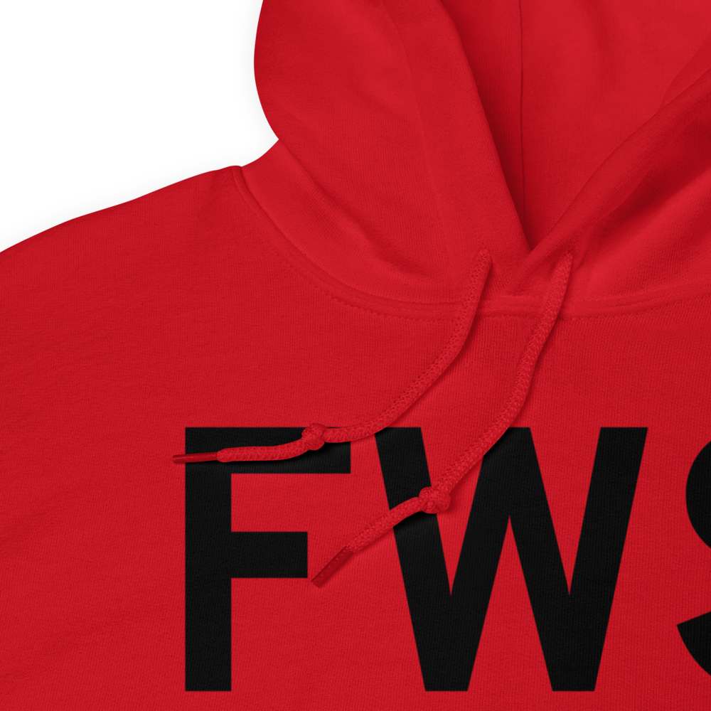 Fort Worth (KFWS) Airport Hoodie Sweatshirt 