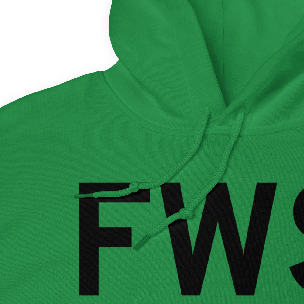 Fort Worth (KFWS) Airport Hoodie Sweatshirt 