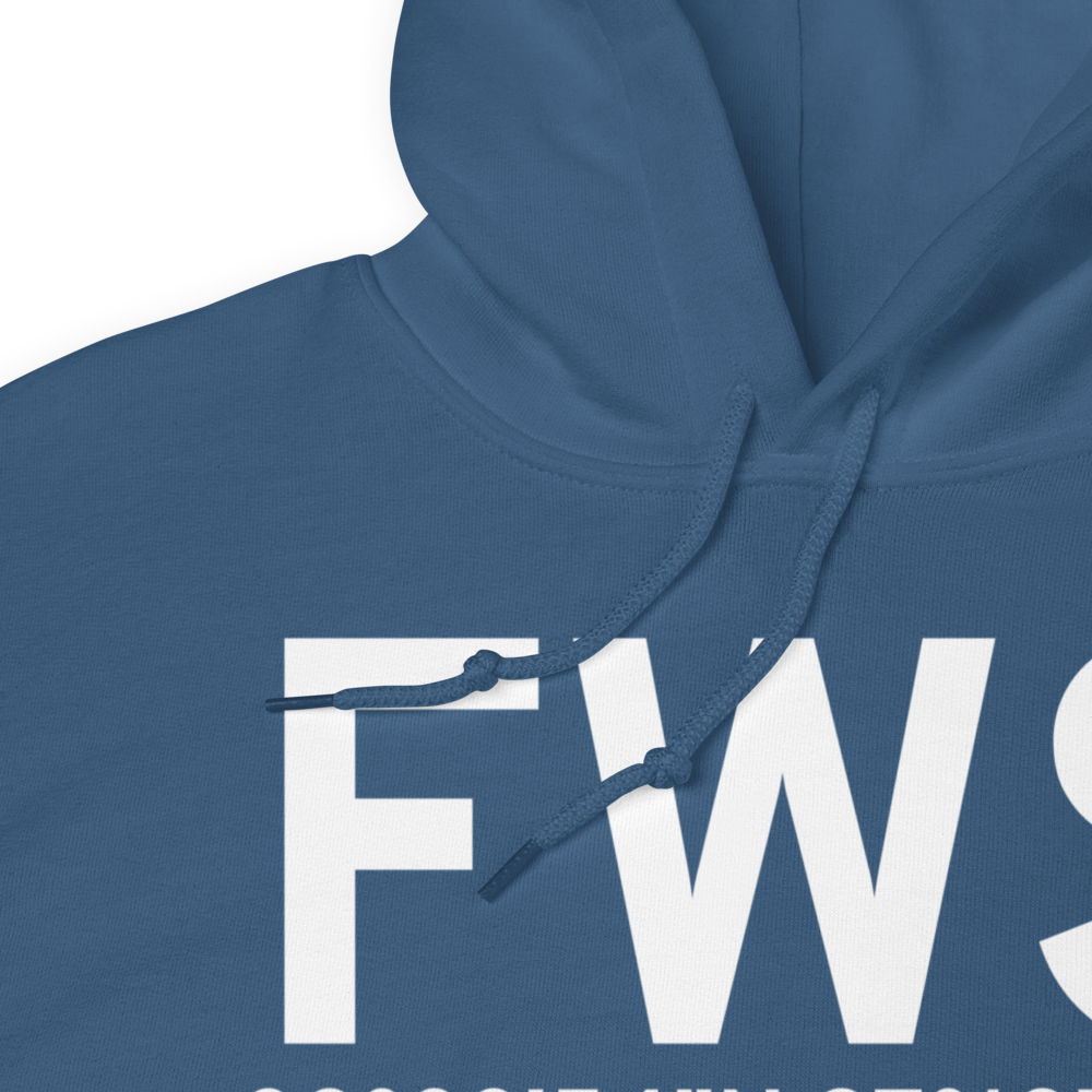 Fort Worth (KFWS) Airport Hoodie Sweatshirt 