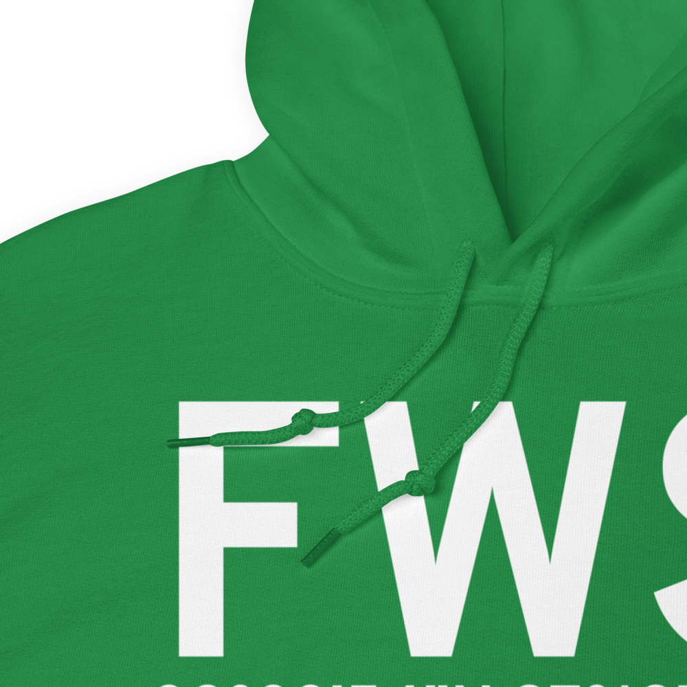Fort Worth (KFWS) Airport Hoodie Sweatshirt 