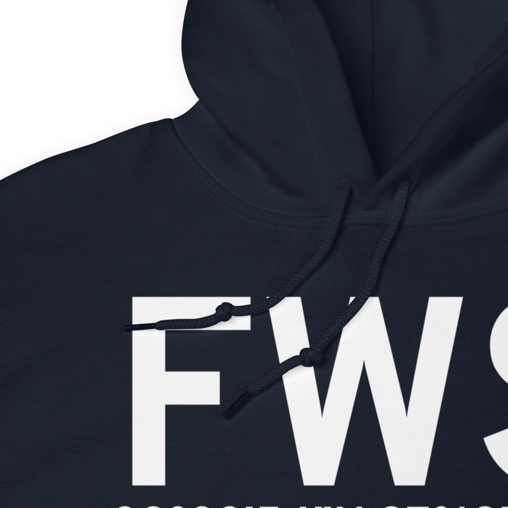 Fort Worth (KFWS) Airport Hoodie Sweatshirt 